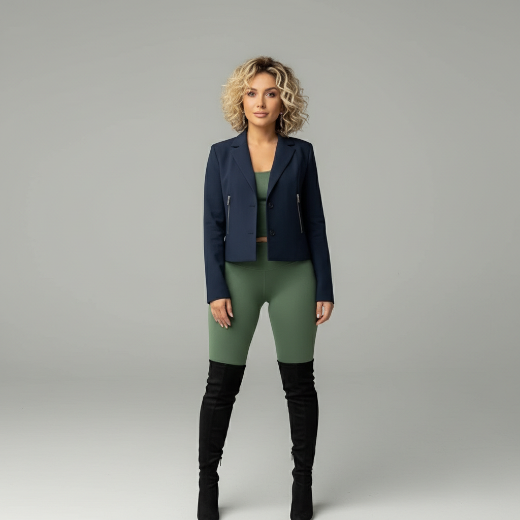 Athleisure: El Arte de Combinar Leggings y Botas Altas