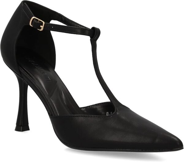 Stilettos de Tacón Fino con Punta - Rolling Calzature - Negro