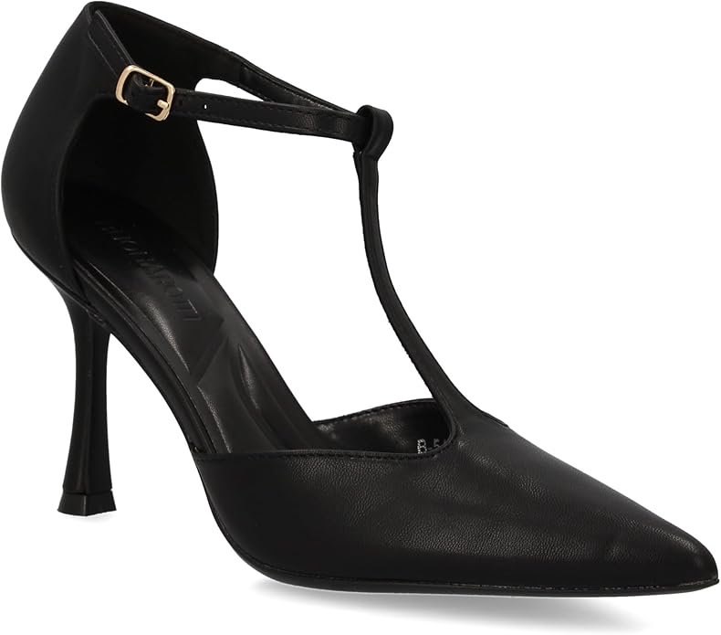 Stilettos de Tacón Fino con Punta - Rolling Calzature - Negro: imagen 3