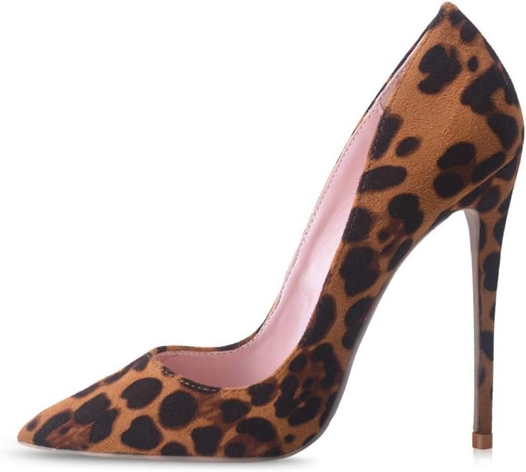 Zapatos de Tacón Zhabtuc Stilettos Leopardo 12 cm - Imagen 5