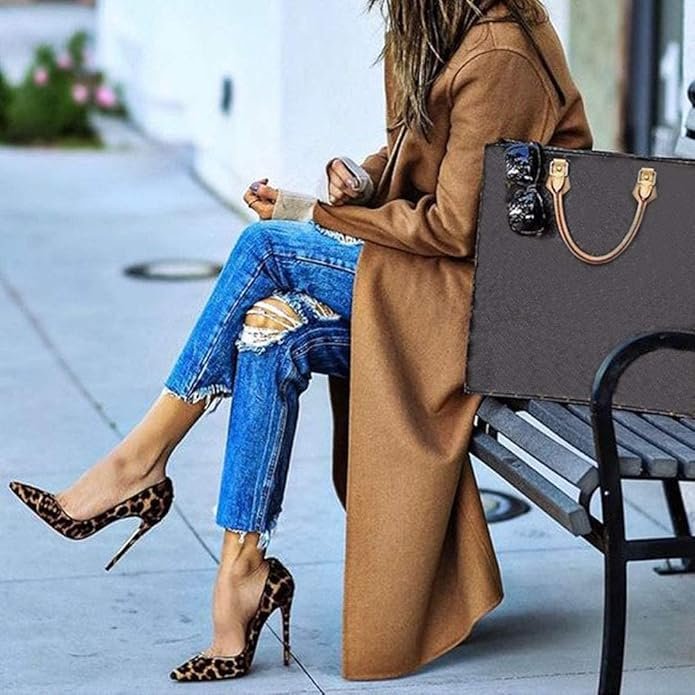 Zapatos de Tacón Zhabtuc Stilettos Leopardo 12 cm - Imagen 4