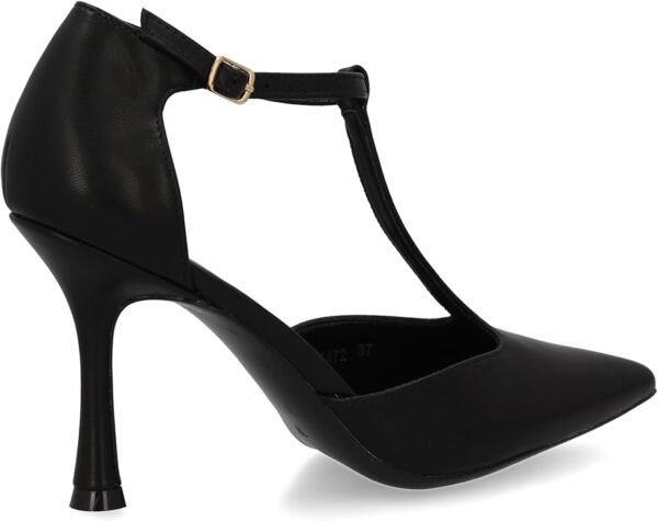 Stilettos de Tacón Fino con Punta - Rolling Calzature - Negro